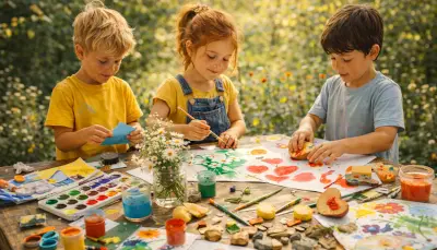 Jak rozwijać kreatywność dziecka przez cały rok - kalendarz aktywności plastycznych baner mobile