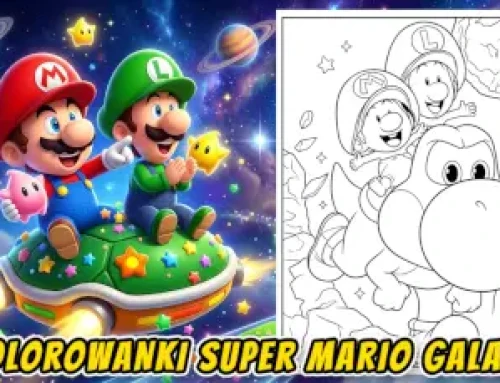 Film „Super Mario Galaxy” w kinach i na kolorowankach