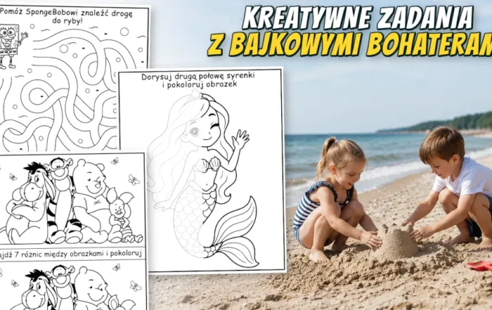 Wakacyjna porcja kreatywnej rozrywki dla dzieci
