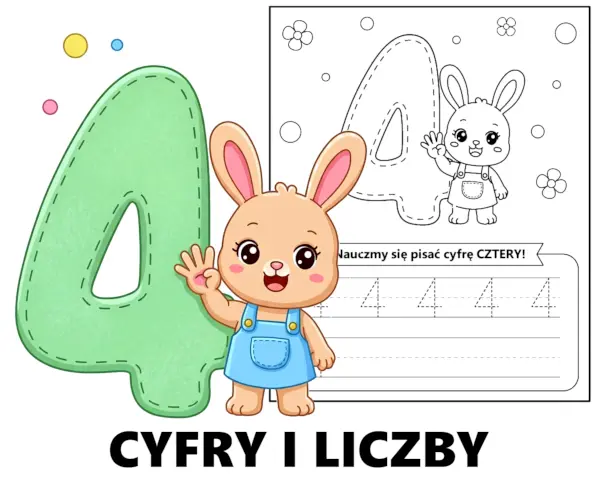 Cyfry i Liczby karty pracy i pomoce dydaktyczne do druku