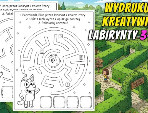 Wciągające Labirynty dla Dzieci – Zestaw Zadań „3 w 1”